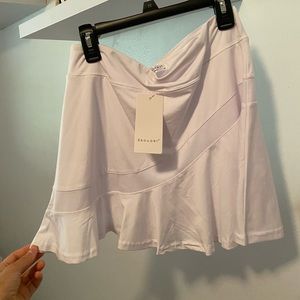 NWT White tennis skirt